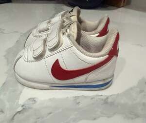 Nike Cortez Basic SL TDV Toddler Shoes Size 5C White Varsity Red Royal